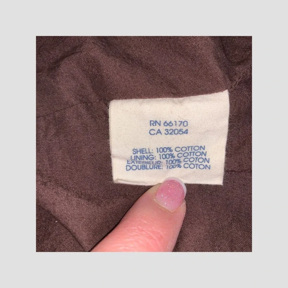 Anthropologie Edme & Esyllte Annona Brown White Bow pattern size 0 - Picture 10 of 11